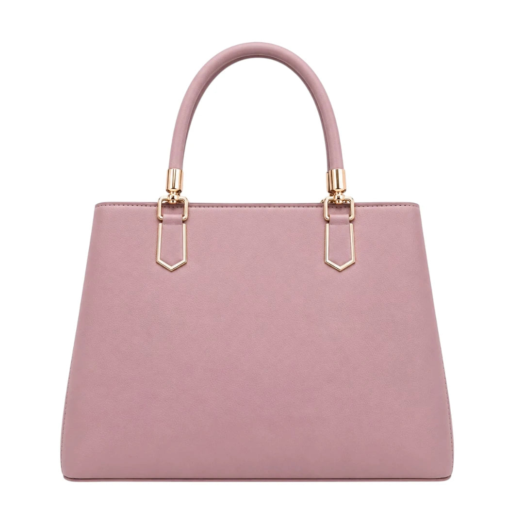 Bagmora Elegant Pink Tote Handbag for Women