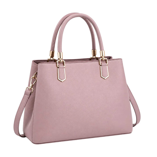 Bagmora Elegant Pink Tote Handbag for Women
