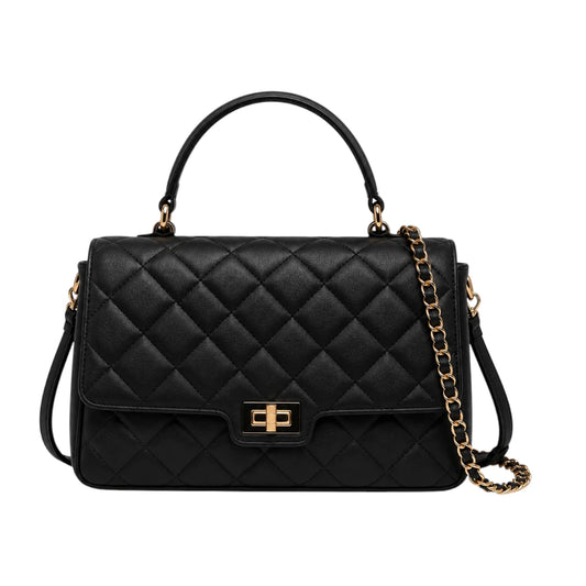 Bagmora Black Chain Handbag for Women