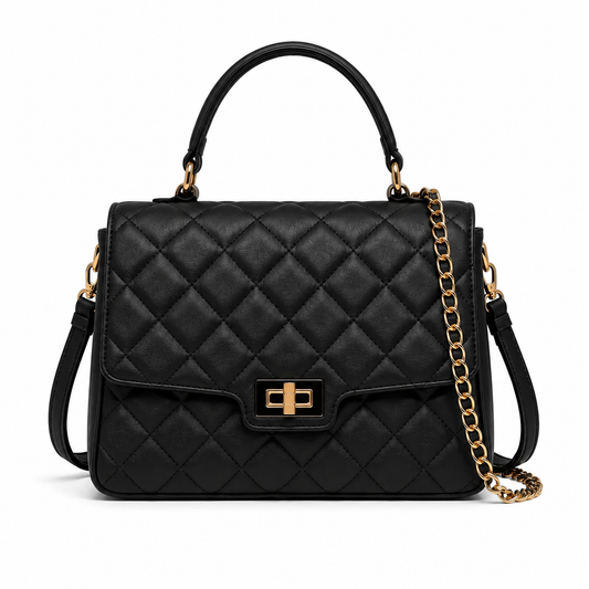 Bagmora Black Chain Handbag for Women