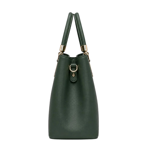 Bagvera Green Emerald Luxe Handbag